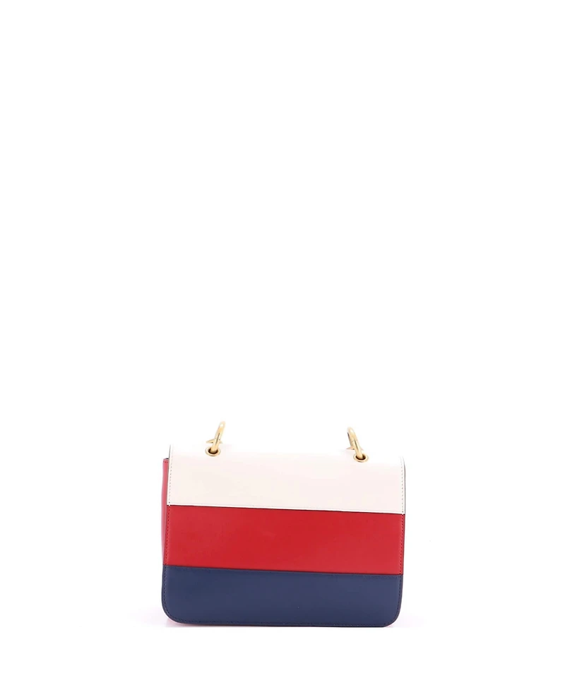 Pre-Owned Gucci Medium Queen Margaret Flap Bag Colorblock Leather