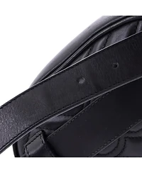 Pre-Owned Gucci Gg Marmont Belt Bag Matelasse Leather