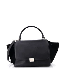 Pre-Owned Celine Medium Trapeze Bag Leather