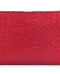 Pre-Owned HERMES Long Azap Zip Around Wallet Silk'in Epsom