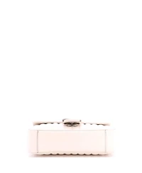 Pre-Owned Gucci Medium Gg Marmont Flap Bag Mixed Matelasse Leather