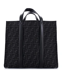 Pre-Owned Fendi Large Shopper Tote Zucca Canvas