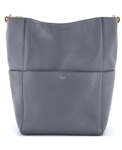 Pre-Owned Celine Large Sangle Seau Bag Calfskin