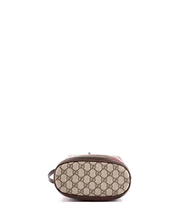 Pre-Owned Gucci Small Ophidia Bucket Bag Gg Coated Canvas