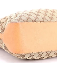 Pre-Owned Gucci Medium Marrakech Hobo Gg Canvas