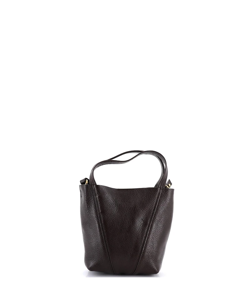 Pre-Owned Chloe Small Spin Tote Leather