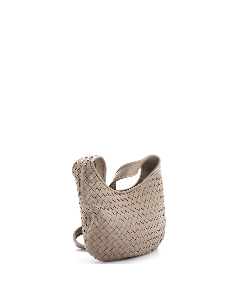 Pre-Owned Bottega Veneta Small Veneto Crossbody Bag Intrecciato Nappa