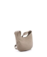 Pre-Owned Bottega Veneta Small Veneto Crossbody Bag Intrecciato Nappa