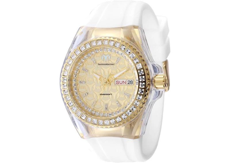 Technomarine Women's Cruise Quart Gold Dial Watch