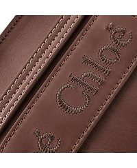 Pre-Owned Chloe Mini Woody Convertible Tote Leather