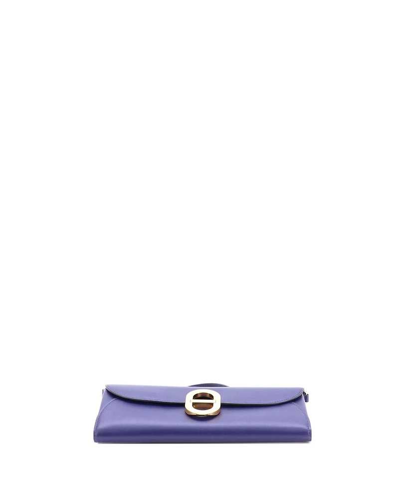 Pre-Owned HERMES Chaine d'Ancre To Go Wallet Tadelakt