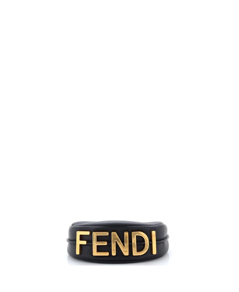 Pre-Owned Fendi Small Fendigraphy Bag Leather