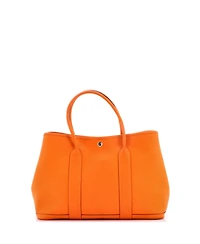 Pre-Owned HERMES 36 Garden Party Tote Leather with Printed Interior