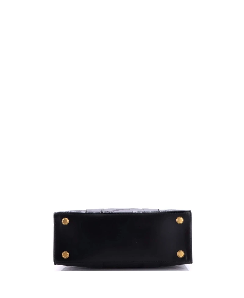 Pre-Owned Balenciaga Small Hardware Tote Embossed Leather