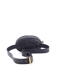 Pre-Owned Gucci Gg Marmont Belt Bag Matelasse Leather