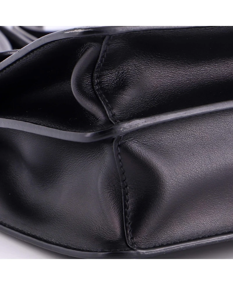 Pre-Owned Prada Small Flip Lock Shoulder Bag Saffiano Leather