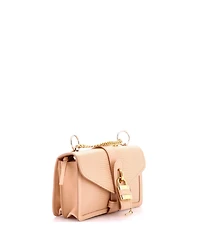 Pre-Owned Chloe Small Aby Shoulder Bag and Embossed Leather
