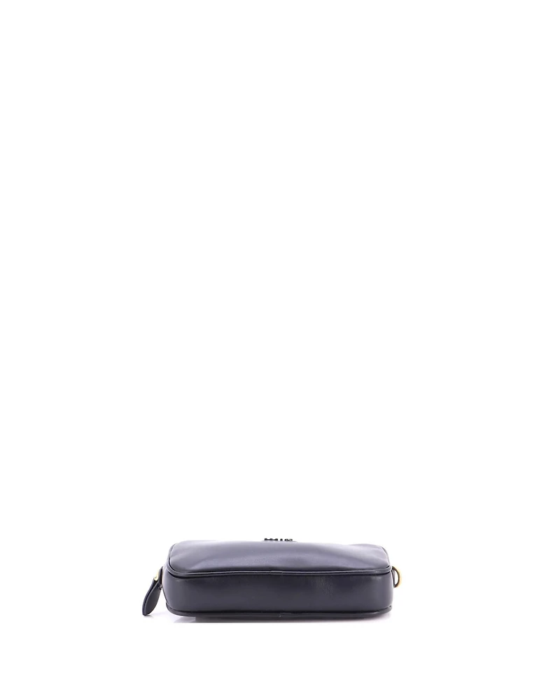 Pre-Owned Miu Miu Small Softy Belt Bag Leather