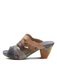 L'Artiste By Spring Step Pita Strappy Sandal Leather with Upper