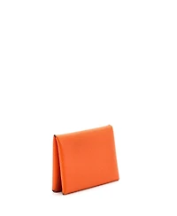 Pre-Owned HERMES Calvi Duo Card Holder Epsom