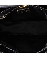 Pre-Owned Salvatore Ferragamo Small Seila Top Handle Bag Leather