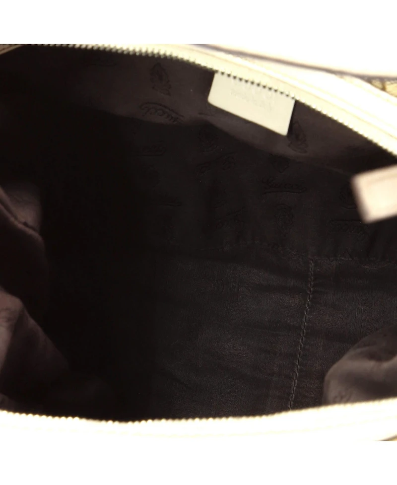 Pre-Owned Gucci Large Twins Hobo Gg Canvas