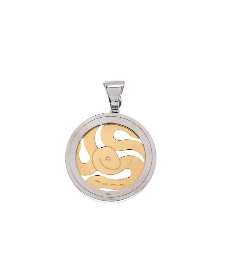 Pre-Owned Bvlgari Tondo Snake Pendant Charm