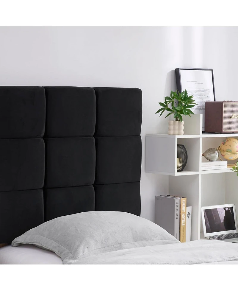 DormCo Tavira Allure Right Side Outlet Headboard - Cloud Plush