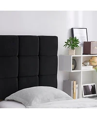DormCo Tavira Allure Right Side Outlet Headboard - Cloud Plush