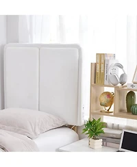 DormCo Tavira Allure Right Side Outlet Headboard - Simple Style