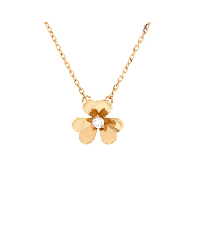Pre-Owned Van Cleef & Arpels Frivole Pendant Necklace