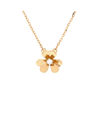 Pre-Owned Van Cleef & Arpels Frivole Pendant Necklace