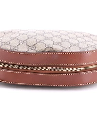 Pre-Owned Gucci Mini Chain Crossbody Bag Gg Coated Canvas and Leather