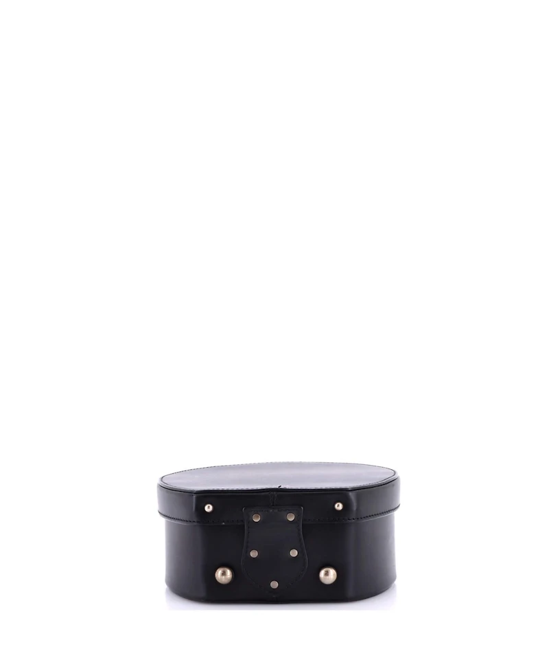 Pre-Owned Saint Laurent Small Mica Hatbox Bag Leather