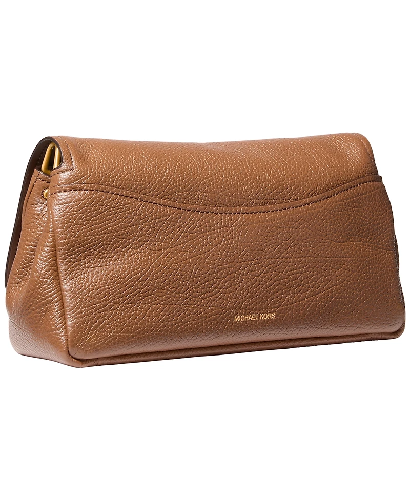 Michael Michael Kors Bryant Convertible Chain Leather Medium Shoulder Handbag