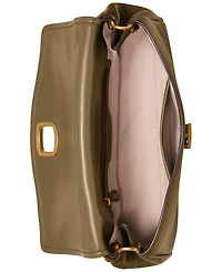 Michael Kors Bryant Convertible Chain Leather Medium Shoulder Handbag