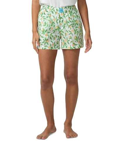 Hue Women's Cotton Pajama Voile Boxer Short