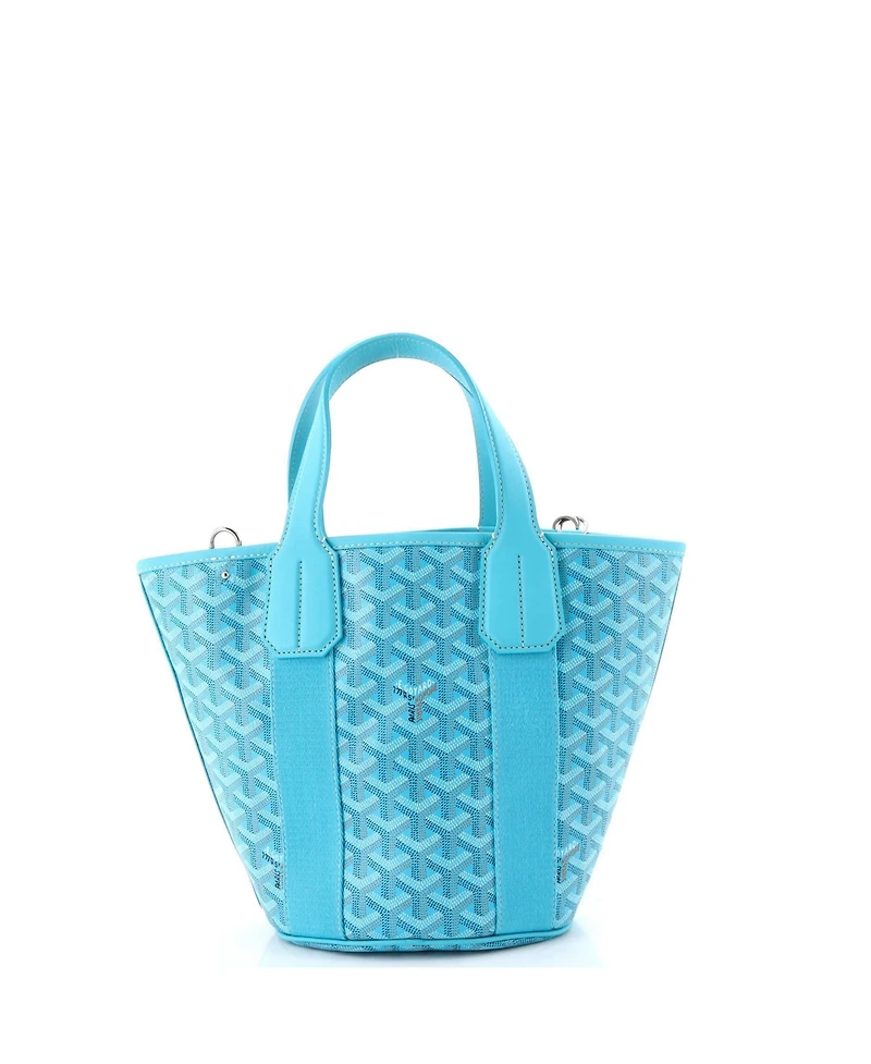 Pre-Owned Goyard Pm Belharra Tote Printed Coated Canvas