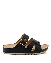 Patrizia Women's Eliza Slide Sandal with Cushioned Memory Insole