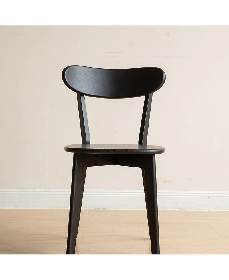 sumyeg Solid Oak Dining Chair with Fas Grade Wood Frame for Dining Room and Living Room