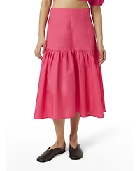 Scotch & Soda Women's High Rise Maxi Skirt