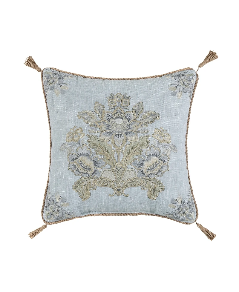 J Queen New York Pasadena Square Decorative Pillow, 18" x 18"