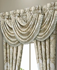 J Queen New York Rita Window Waterfall Valance, 33" x 43"