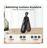 Cowin Mini Fan Portable Handheld Folding Lightweight Travel Summer