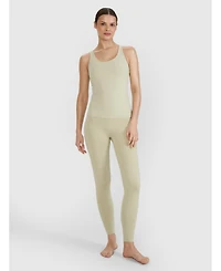 4F Women's Quick-Dry Yoga Top – Slim Fit Built-In Bra Low Support