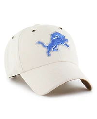 Carhartt x '47 Men's Natural Detroit Lions Undyed Clean Up Adjustable Hat
