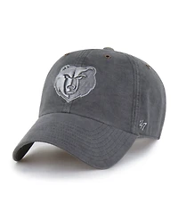 Carhartt x '47 Men's Charcoal Memphis Grizzlies Clean Up Adjustable Hat