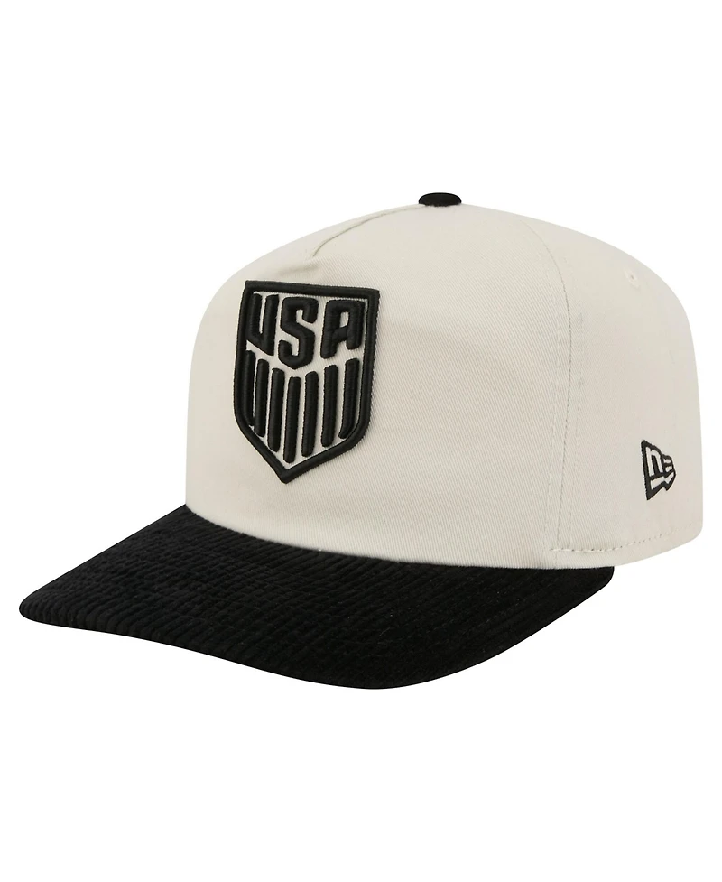New Era Men's White/Black Usmnt 19TWENTY Adjustable Hat