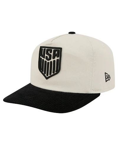 New Era Men's White/Black Usmnt 19TWENTY Adjustable Hat