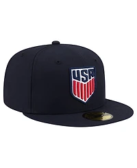 New Era Men's Navy Usmnt 59FIFTY Fitted Hat